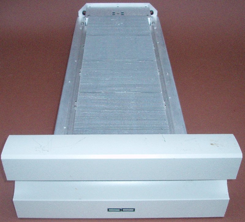 Rear view of Harris Platinum I amplifier module